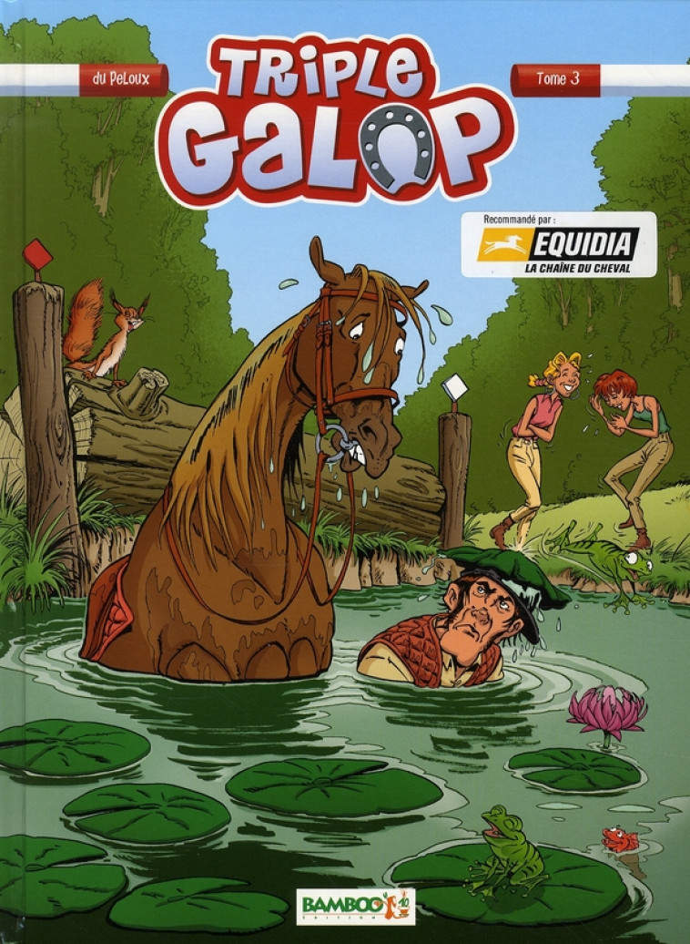 TRIPLE GALOP - TOME 03 - RODRIGUE/DU PELOUX - BAMBOO