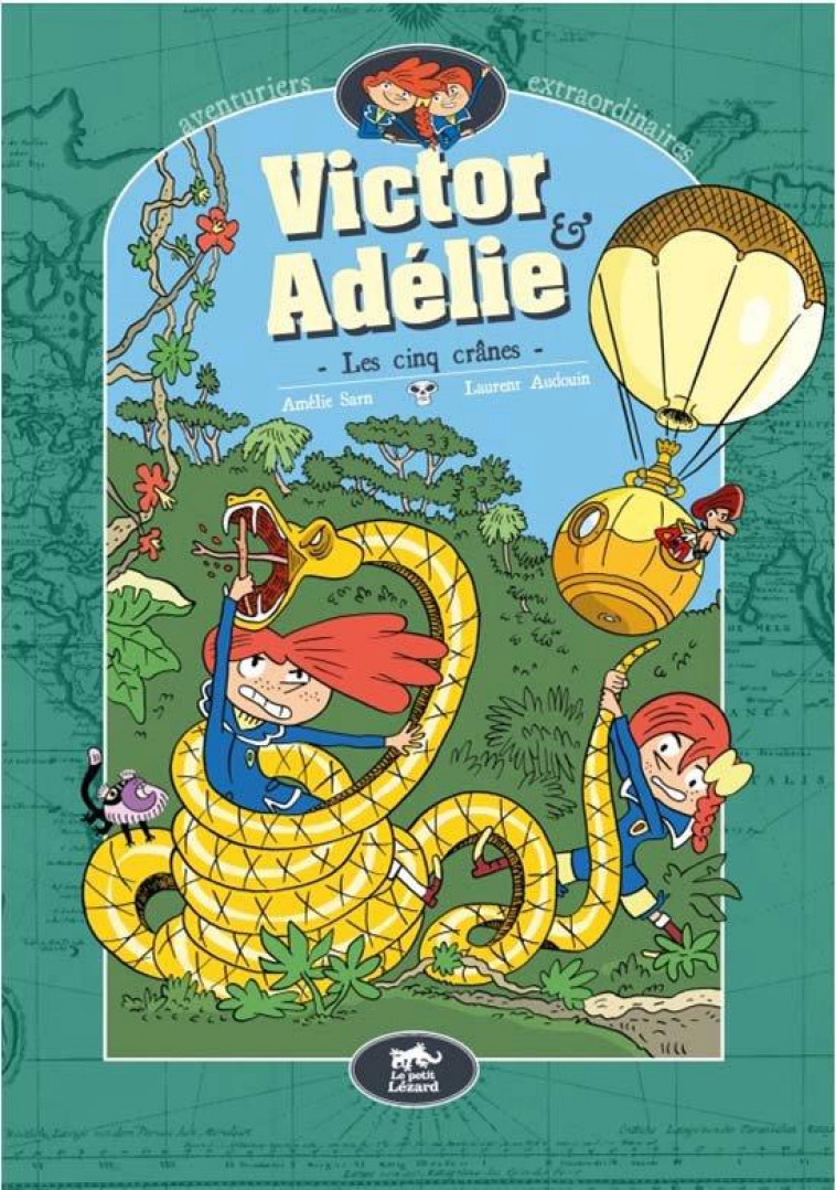 VICTOR & ADELIE 2 - LES CINQ CRANES - AUDOUIN/SARN - LEZARD NOIR