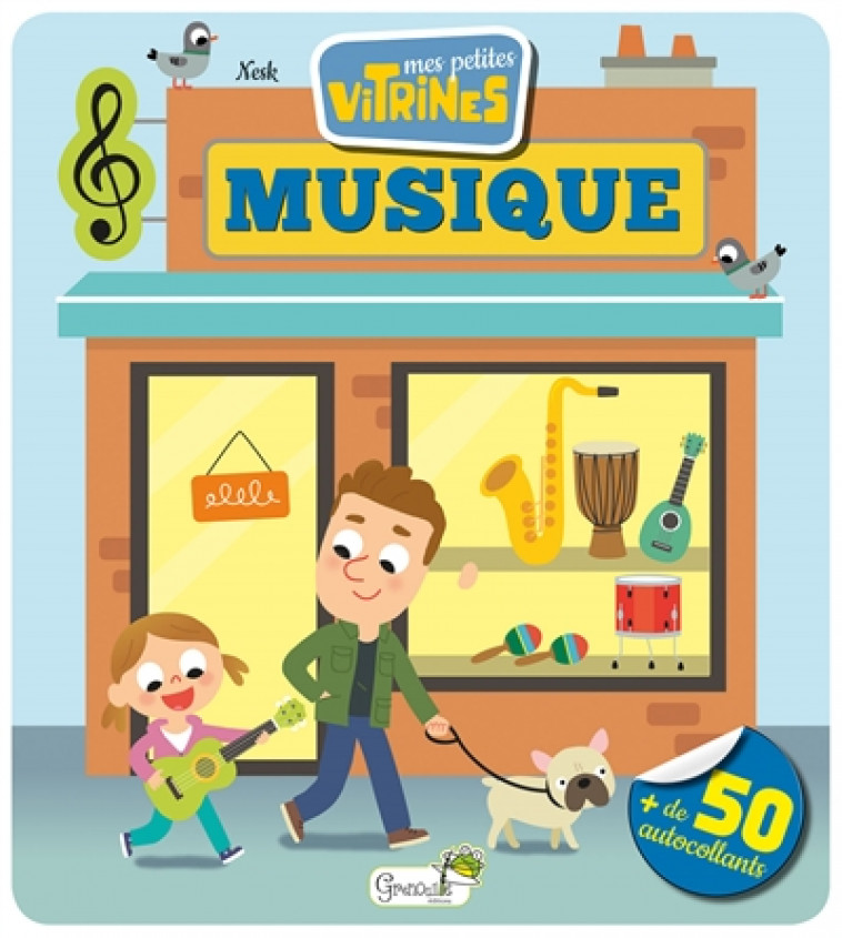 MUSIQUE MES PETITES VITRINES - NESK - GRENOUILLE