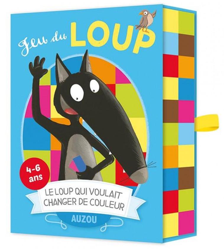 LE JEU DE CARTES DU LOUP QUI VOULAIT CHANGER DE COULEUR - ROBERTO FRAGA / ORIA - Auzou