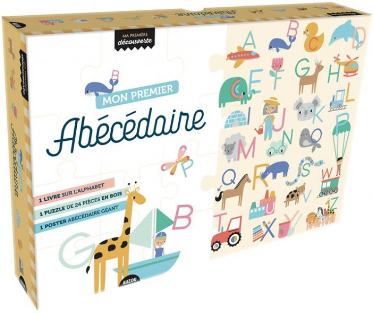 MON COFFRET DECOUVERTE - MON PREMIER ABECEDAIRE - LEMON RIBBON - NC