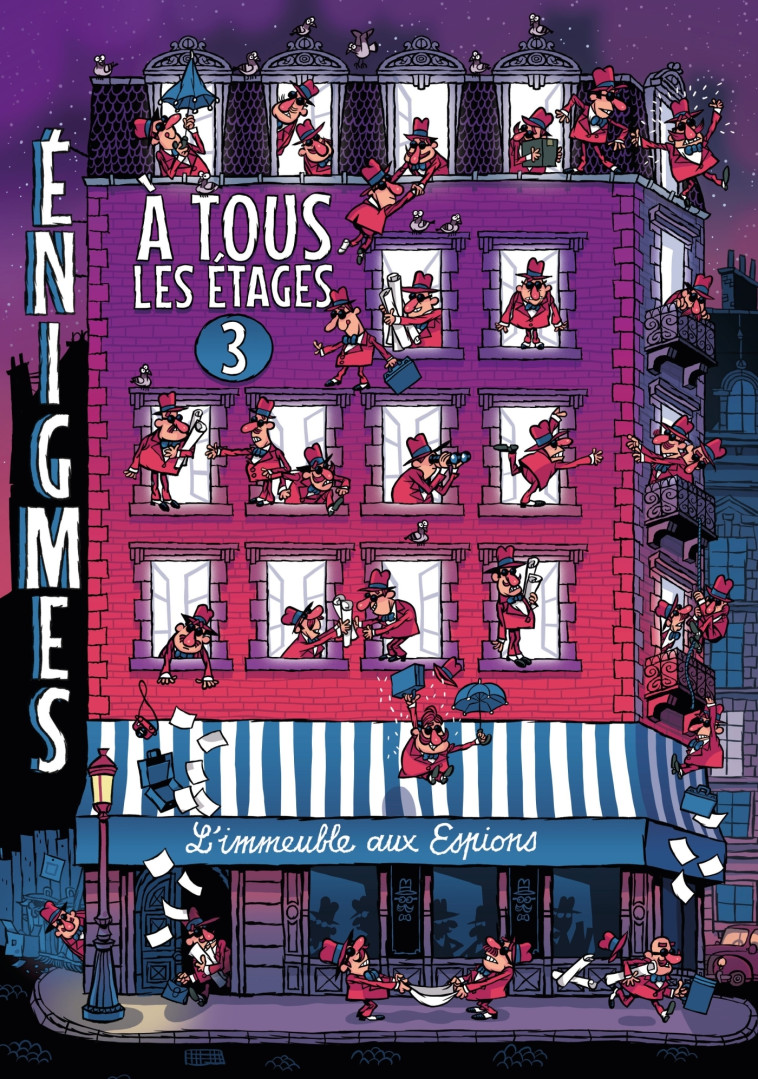 ENIGMES A TOUS LES ETAGES T.3, L-IMMEUBLE AUX ESPIONS -   - BAYARD JEUNESSE