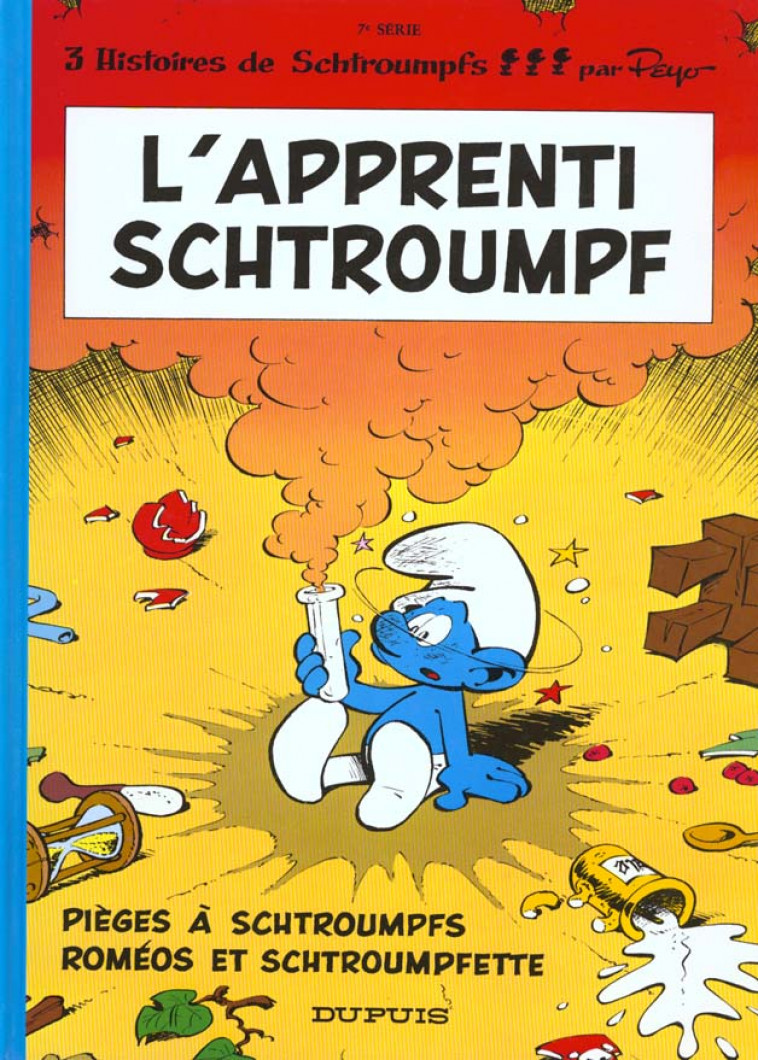 LES SCHTROUMPFS - TOME 7 - L-APPRENTI SCHTROUMPF - PEYO - DUPUIS