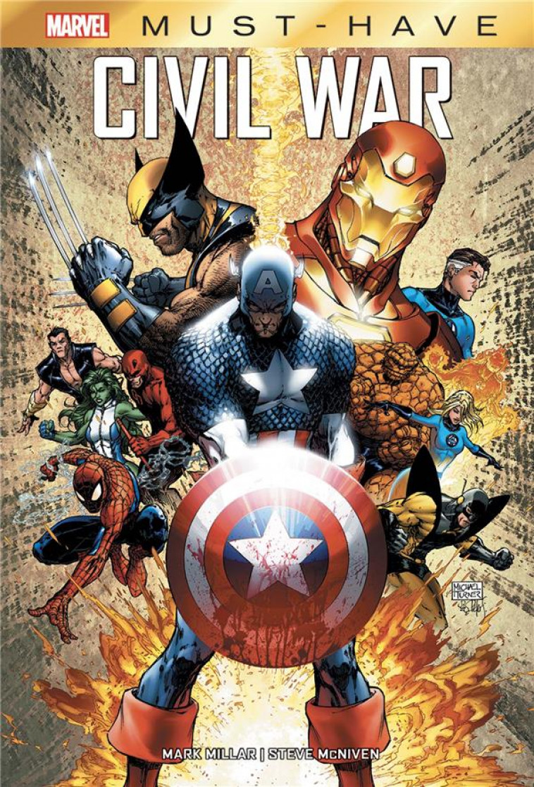 CIVIL WAR - MILLAR/MCNIVEN - PANINI COM MAG