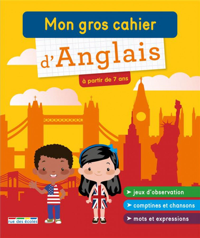 MON GROS CAHIER D-ANGLAIS - COLLECTIF - ANNALES-RDECOLE