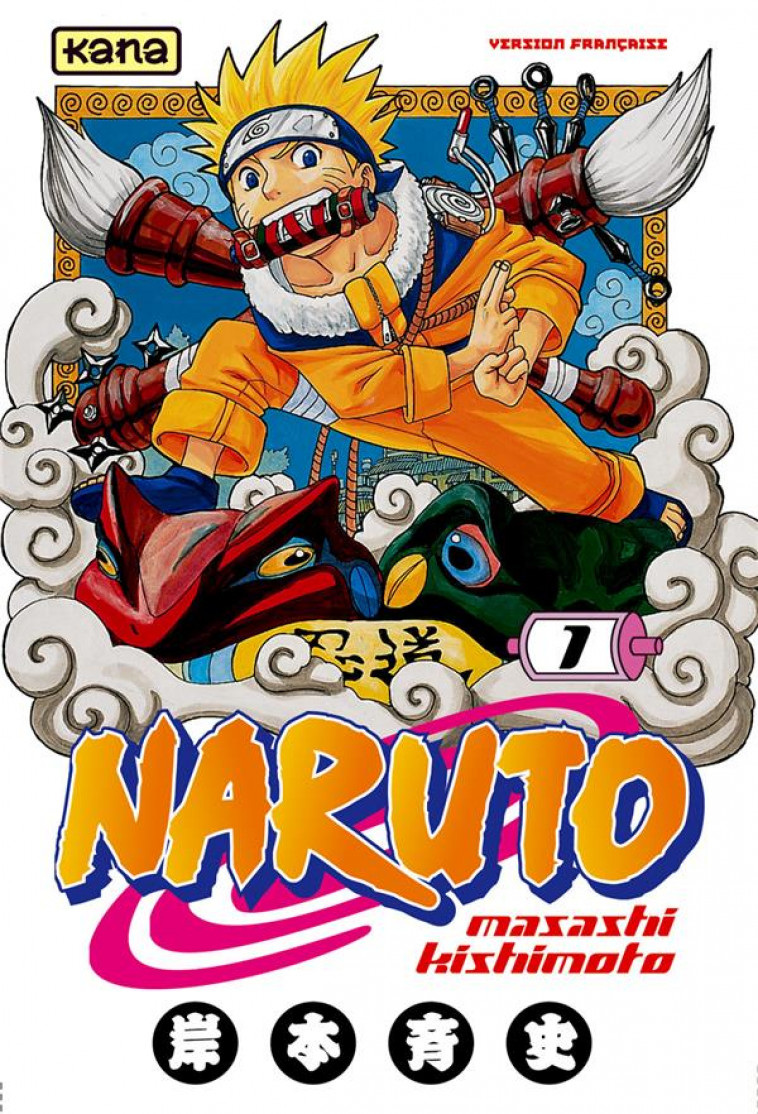 NARUTO - TOME 1 AVEC STICKER EURO - MASASHI KISHIMOTO - DARGAUD