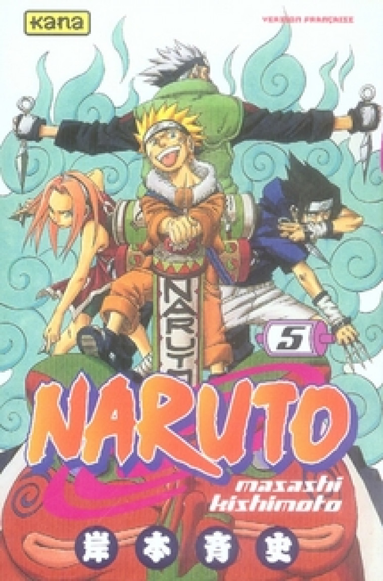 NARUTO - TOME 5 - MASASHI KISHIMOTO - DARGAUD