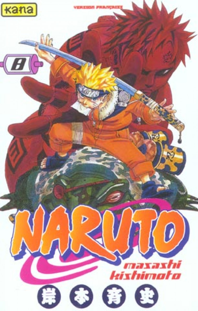 NARUTO - TOME 8 - MASASHI KISHIMOTO - DARGAUD