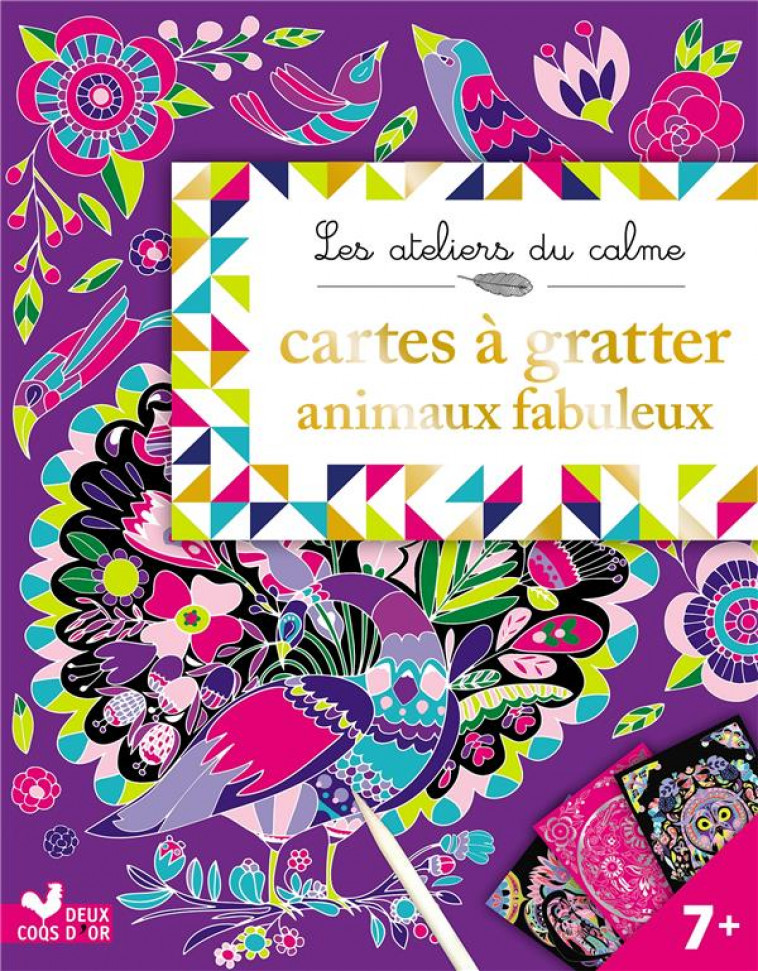 CARTES A GRATTER - ANIMAUX FABULEUX - SILEO CINZIA - NC