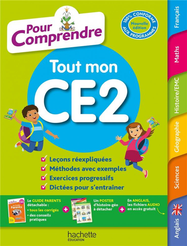 POUR COMPRENDRE TOUTES LES MATIERES CE2 - ALLISY/BODEAU/DACHET - HACHETTE