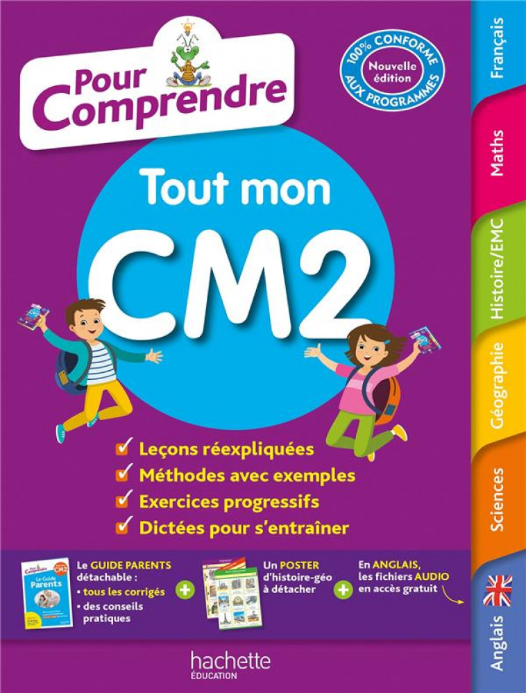 POUR COMPRENDRE TOUTES LES MATIERES CM2 - GUICHARD/HERETE/HUET - HACHETTE