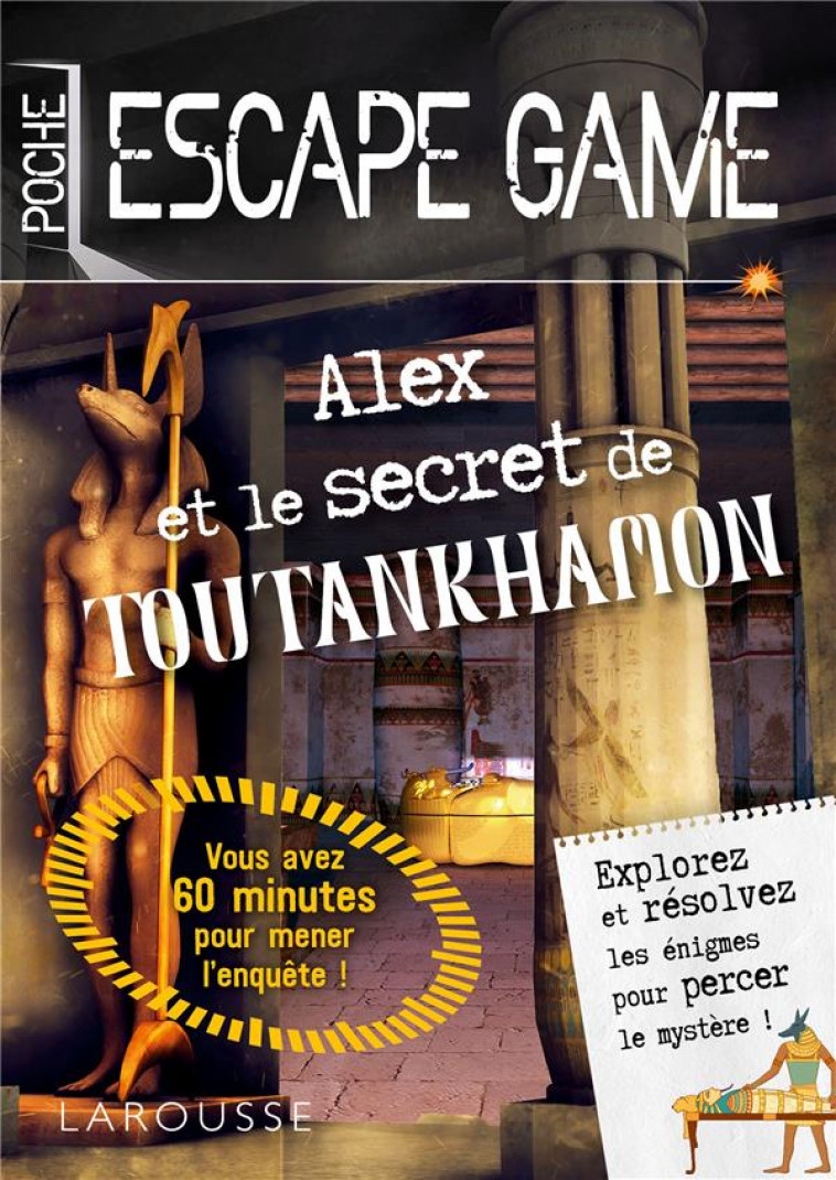 ESCAPE GAME DE POCHE SPECIAL TOUTANKHAMON - RAFFAITIN VINCENT - LAROUSSE