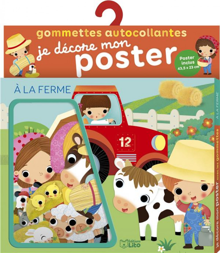 DECORE POSTER GOMM A LA FERME - XXX - NC