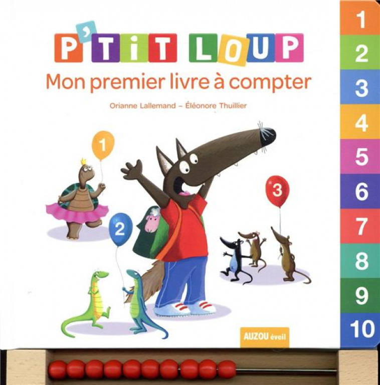 P-TIT LOUP - MON LIVRE A COMPTER - LALLEMAND/THUILLIER - PHILIPPE AUZOU