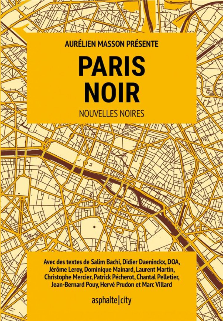 PARIS NOIR - COLLECTIF - ASPHALTE