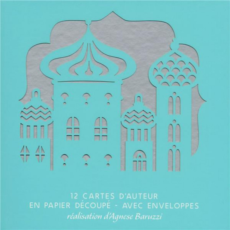 LES PLUS BEAUX CONTES - 12 CARTES DE VOEUX EN PAPIER DECOUPE AVEC ENVELOPPES - BARUZZI AGNESE - White star kids