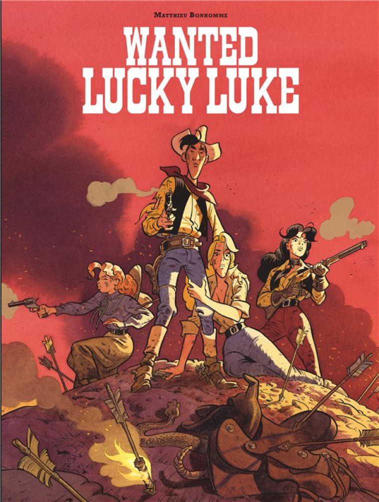 WANTED, LUCKY LUKE ! - BONHOMME MATTHIEU - LUCKY