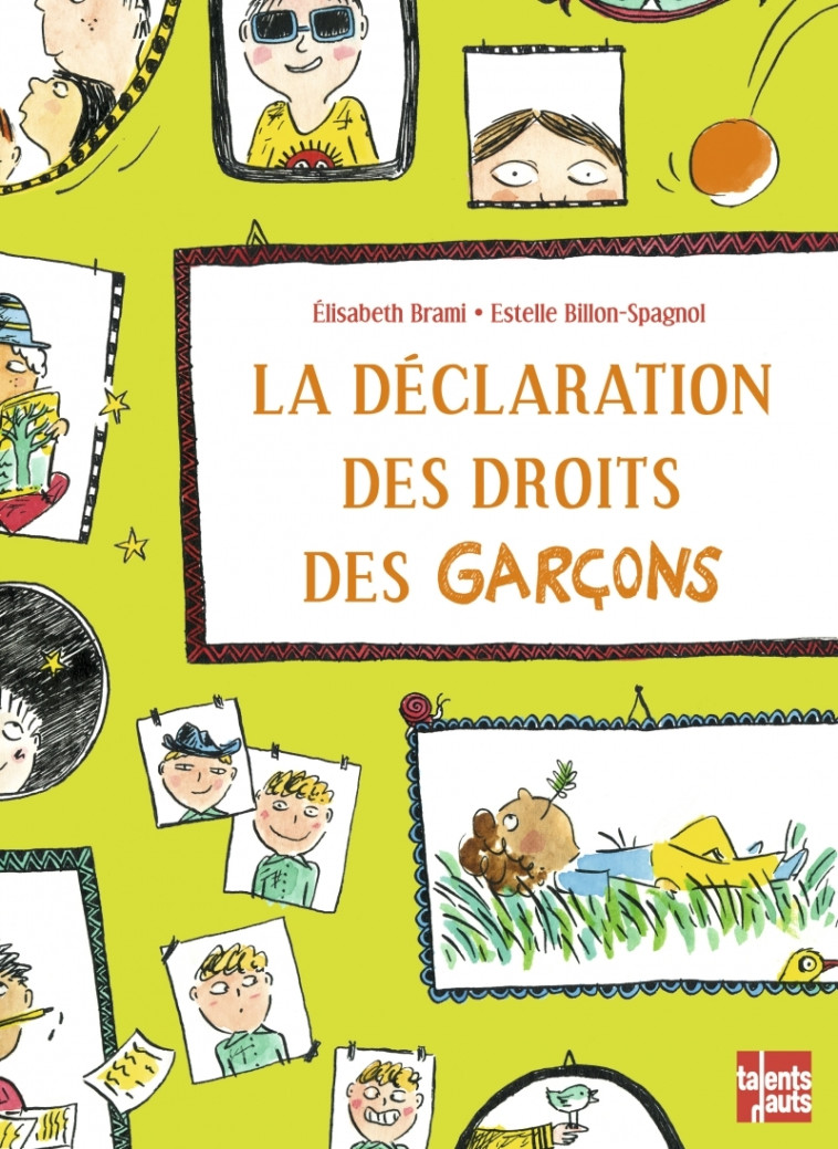 La déclaration des droits des garçons - Élisabeth Brami - TALENTS HAUTS