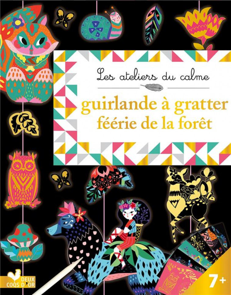 GUIRLANDES A GRATTER - POCHETTE AVEC ACCESSOIRES - SILEO CINZIA - NC