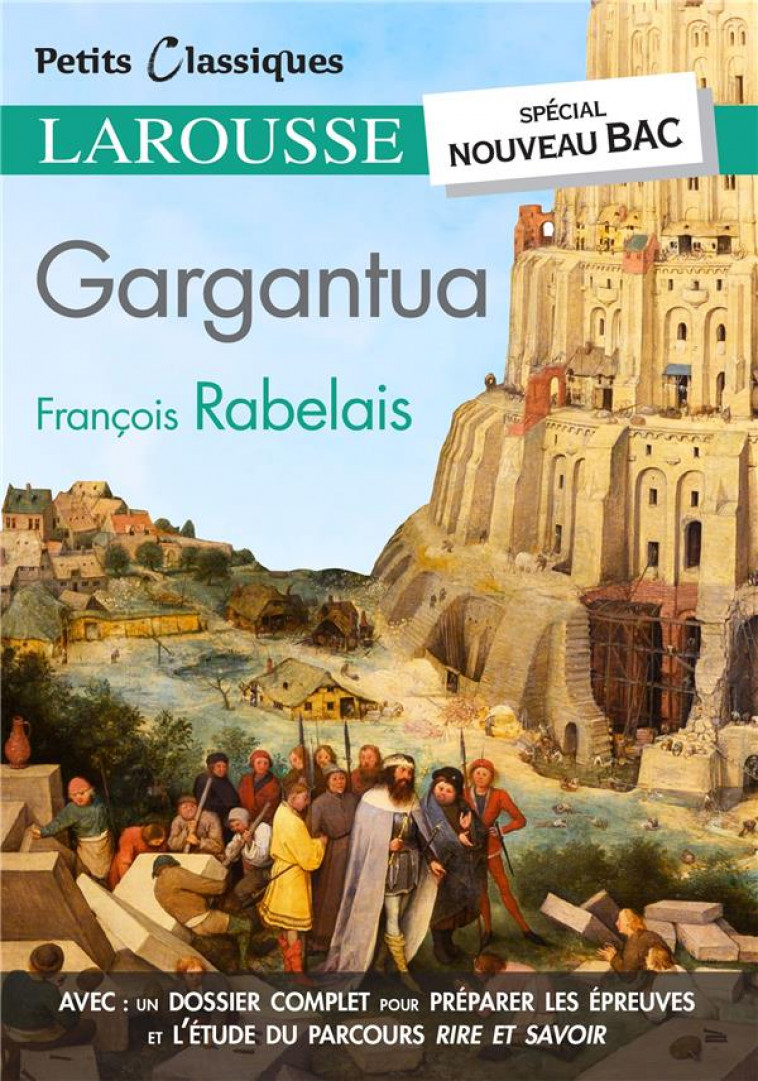 GARGANTUA - NOUVEAU BAC - COLLECTIF - LAROUSSE