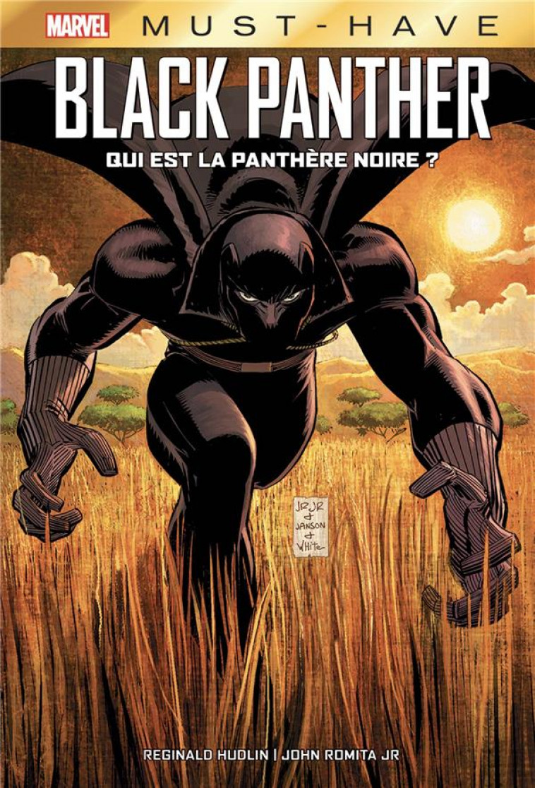 BLACK PANTHER: QUI EST LA PANTHERE NOIRE ? - HUDLIN/ROMITA JR. - PANINI COM MAG