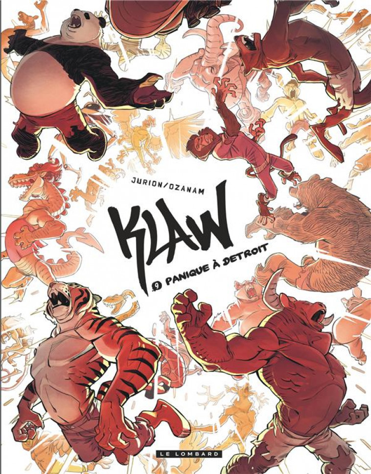 KLAW - TOME 9 - PANIQUE A DETROIT (NOUVEAUTE) - OZANAM/JURION JOEL - LOMBARD