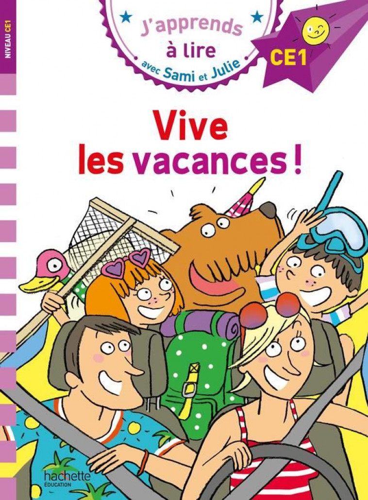 SAMI ET JULIE CE1 VIVE LES VACANCES ! - MASSONAUD/BONTE - HACHETTE