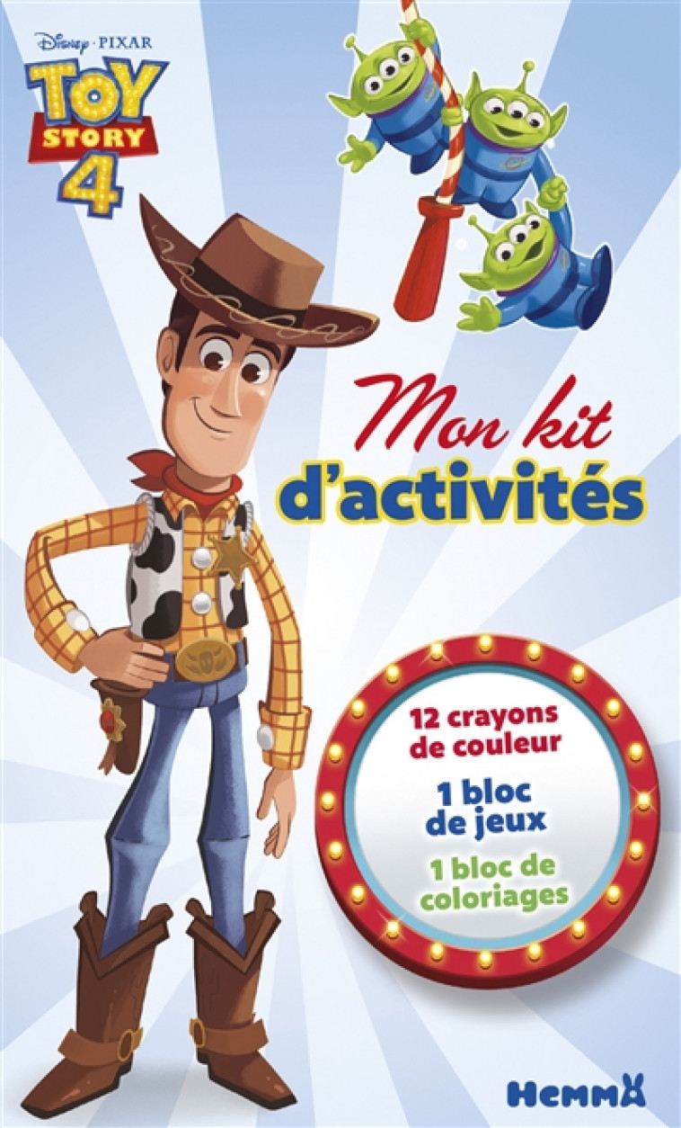 DISNEY TOY STORY 4 MON KIT D-ACTIVITES - COLLECTIF - HEMMA