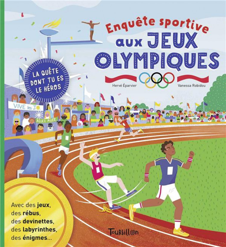 ENQUETE SPORTIVE AUX JEUX OLYMPIQUES - EPARVIER/ROBIDOU - TOURBILLON