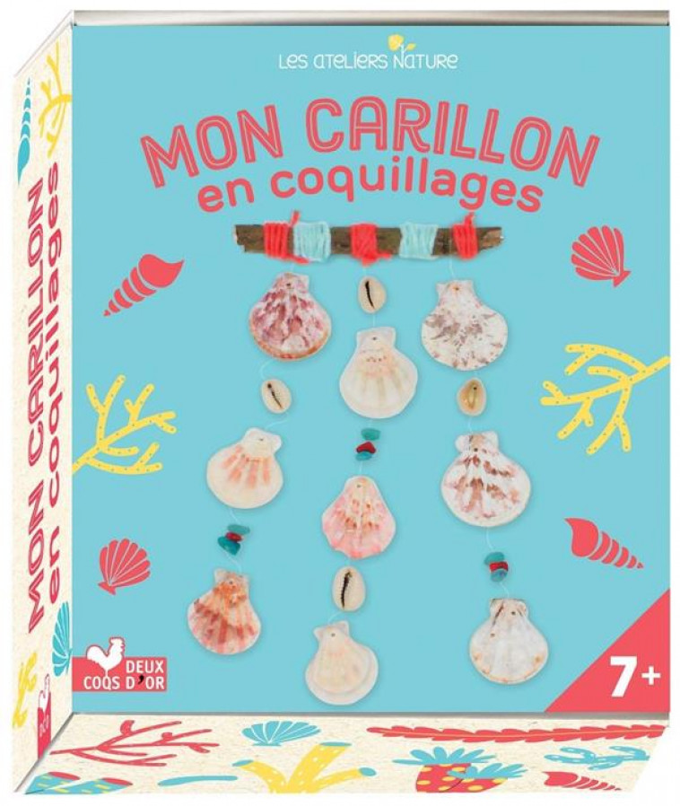 MON CARILLON EN COQUILLAGES - MINI BOITE AVEC ACCESSOIRES - XXX - HACHETTE