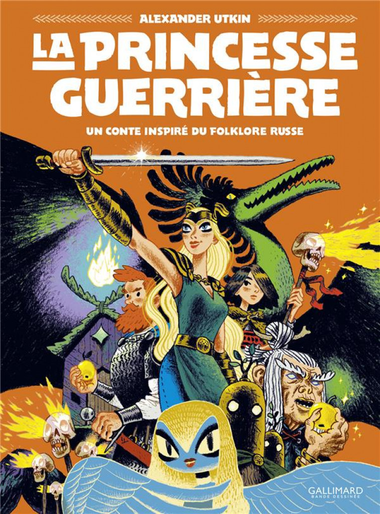 LA PRINCESSE GUERRIERE - UTKIN ALEXANDER - GALLIMARD