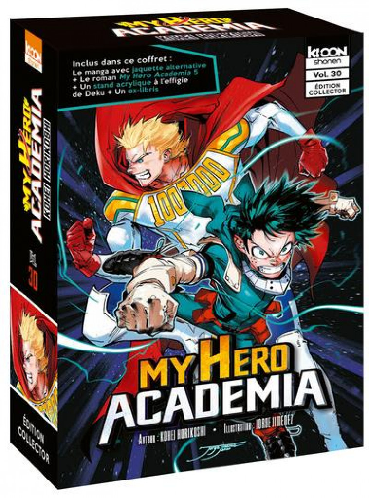 MY HERO ACADEMIA T30 - EDITION COLLECTOR - HORIKOSHI/JIMENEZ - KI-OON