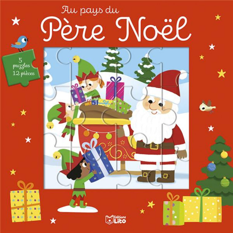 LIVRE PUZZLE 12P AU PAYS DU P - XXX - LITO