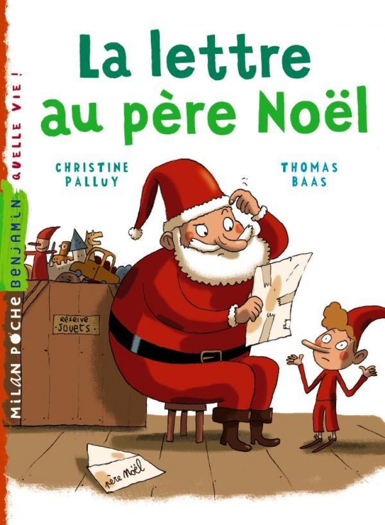 LA LETTRE AU PERE NOEL - PALLUY/BAAS - BD Kids