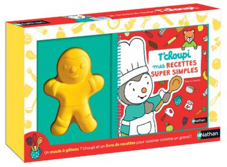 COFFRET T-CHOUPI - MES RECETTES SUPER SIMPLES - COURTIN THIERRY - CLE INTERNAT