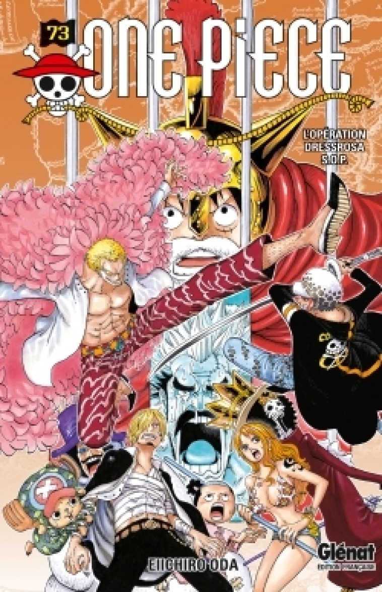 ONE PIECE - EDITION ORIGINALE - TOME 73 - L-OPERATION DRESSROSA S.O.P. - Eiichiro Oda - GLENAT