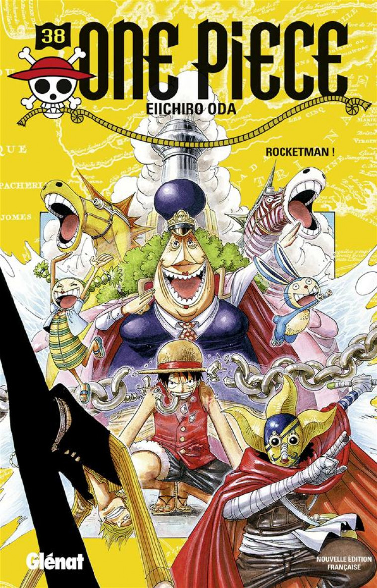 ONE PIECE - EDITION ORIGINALE - TOME 38 - ROCKETMAN ! - ODA EIICHIRO - Glénat