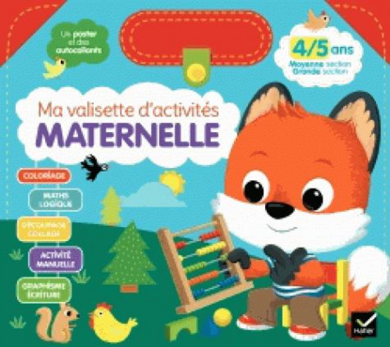 MA VALISETTE D-ACTIVITES MATERNELLE 4/5 ANS MOYENNE SECTION/GRANDE SECTION - XXX - PERRON