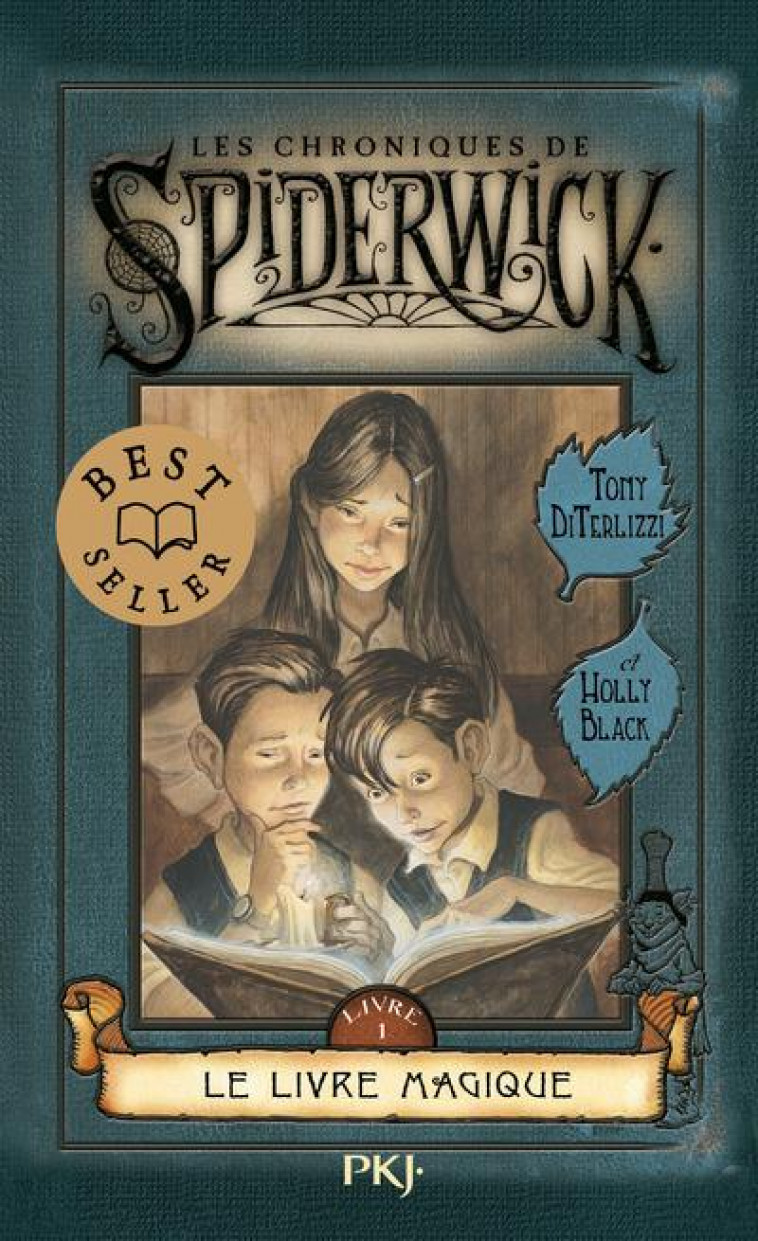 LES CHRONIQUES DE SPIDERWICK - TOME 1 LE LIVRE MAGIQUE - VOL01 - DITERLIZZI/BLACK - POCKET