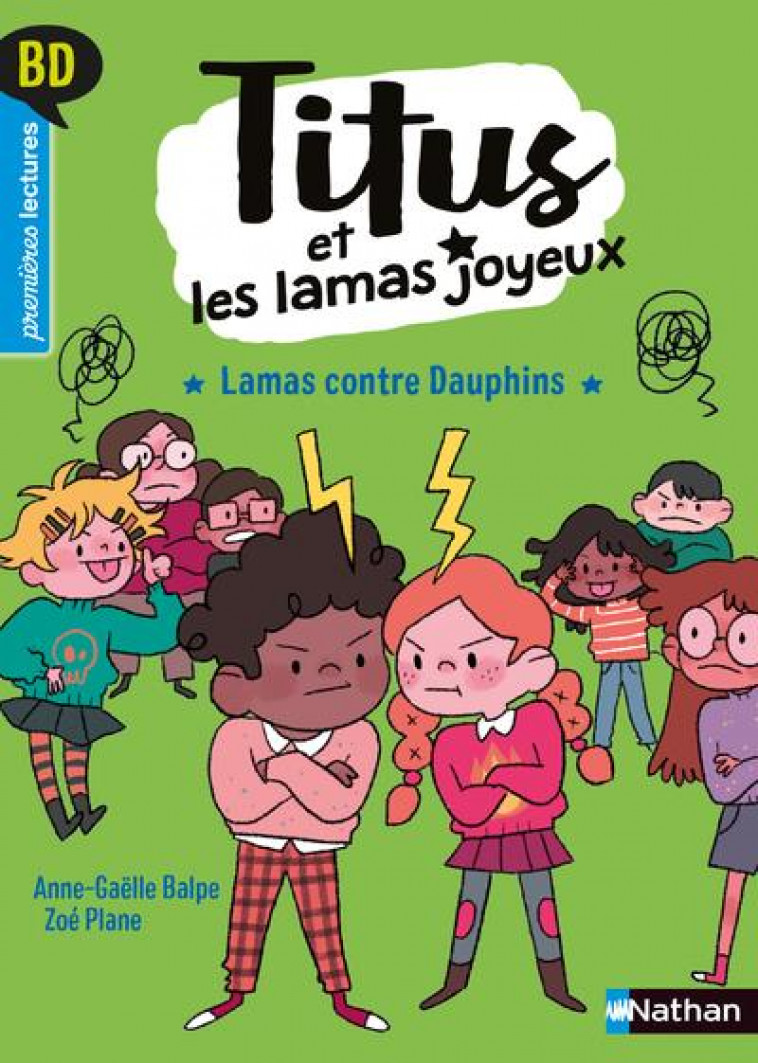 BD PREMIERES LECTURES - TITUS ET LES LAMAS JOYEUX - TOME 3 LAMAS CONTRE DAUPHINS - VOL03 - BALPE/PLANE - CLE INTERNAT