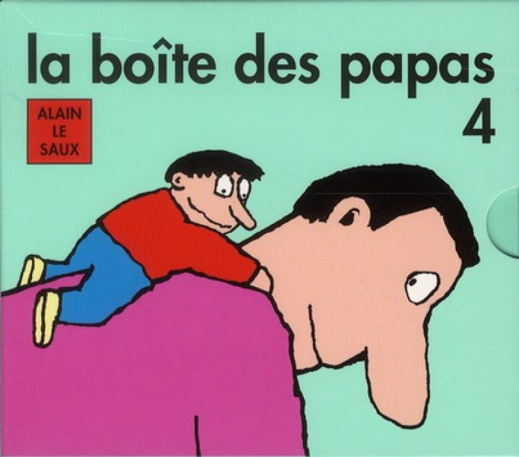 BOITE DES PAPAS 4 - VERTE (COFFRET) - LE SAUX ALAIN - EDL