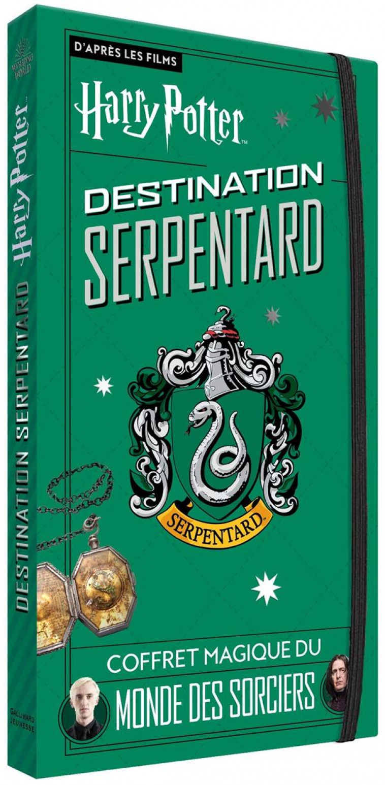 DESTINATION SERPENTARD - COFFRET MAGIQUE DU MONDE DES SORCIERS - COLLECTIF - NC