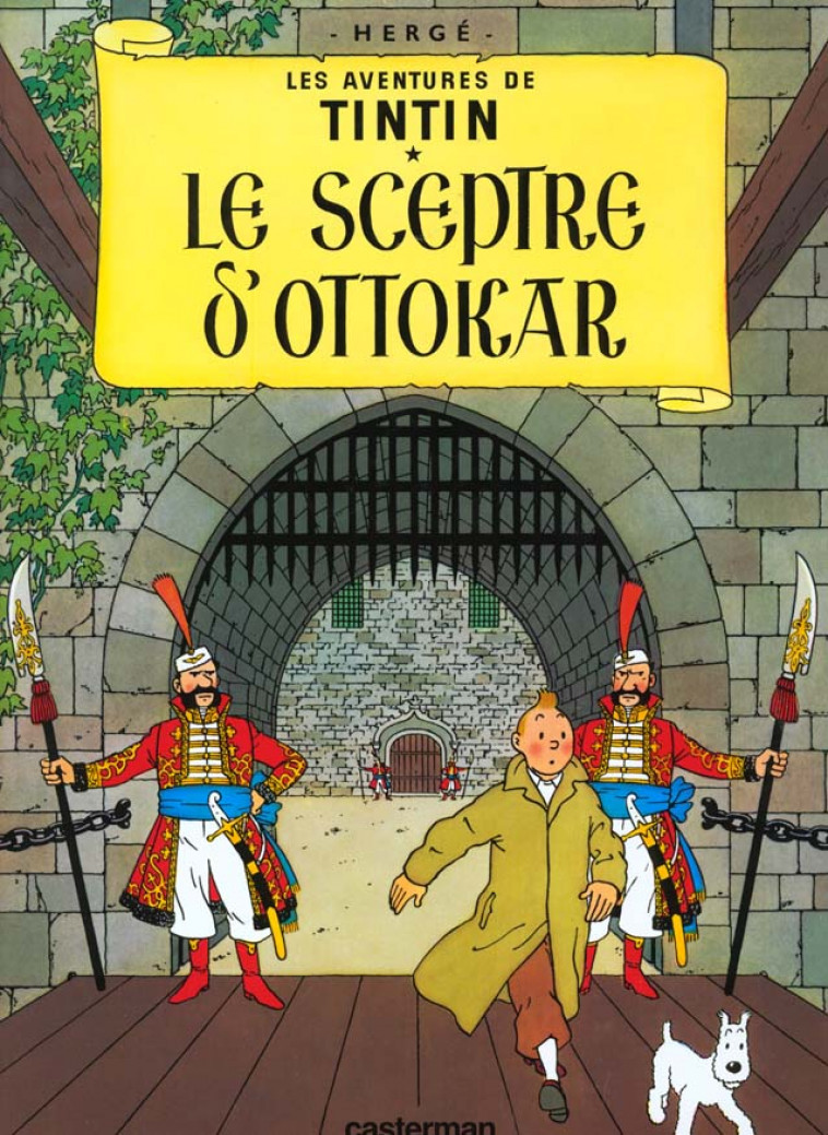 LE SCEPTRE D-OTTOKAR - TINTIN T8 - HERGE - CASTERMAN