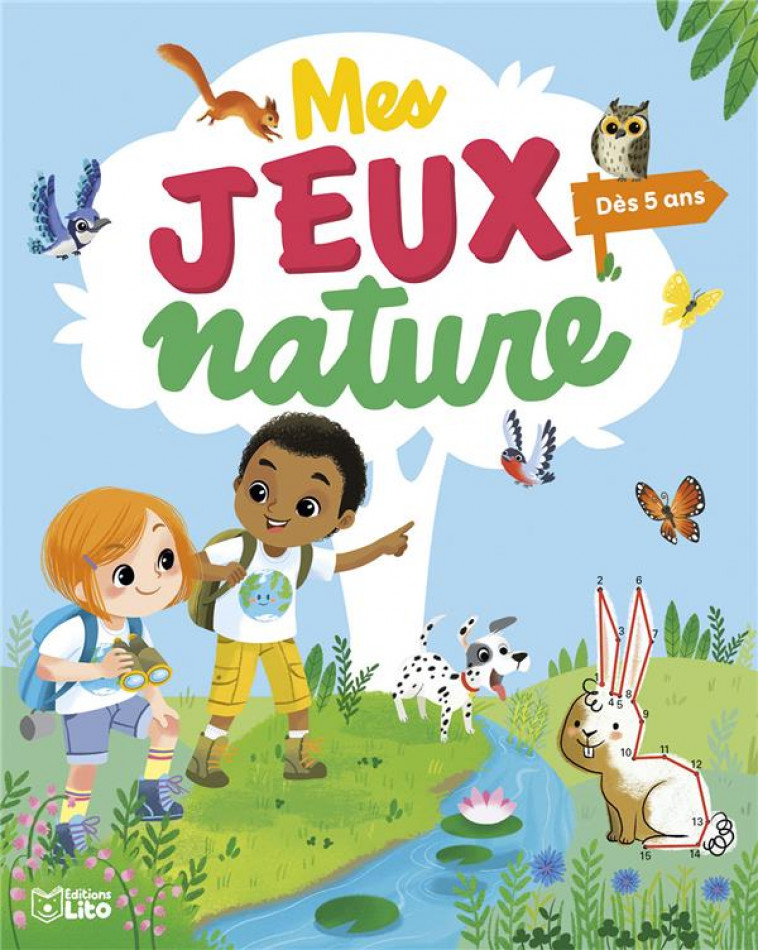 MES JEUX NATURE 5-6 ANS - XXX - LITO