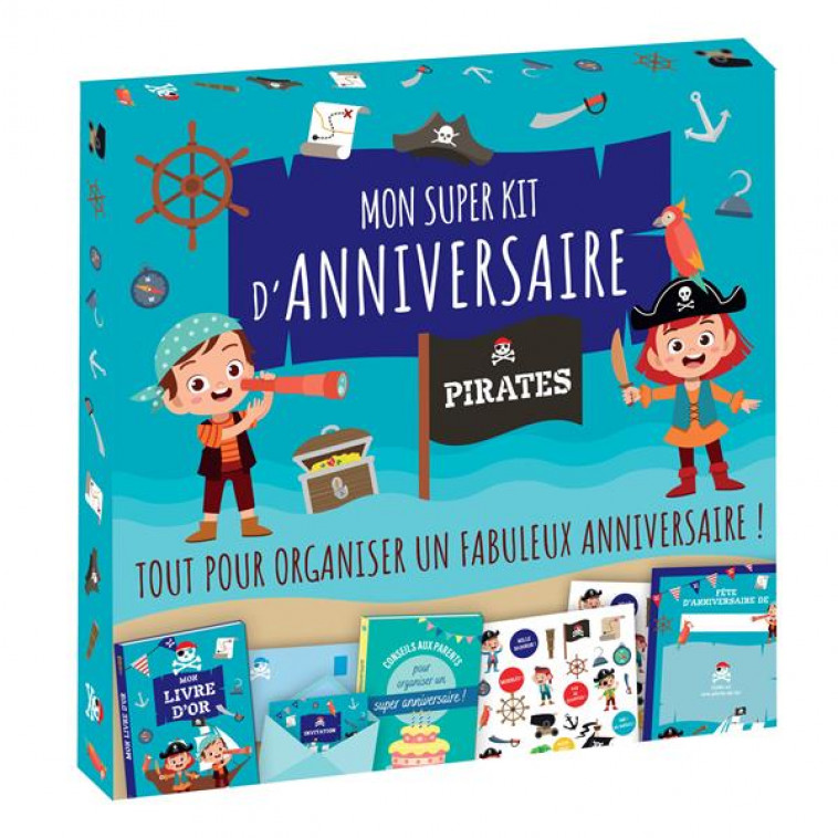 MON SUPER KIT D ANNIVERSAIRE  PIRATES - XXX - NC