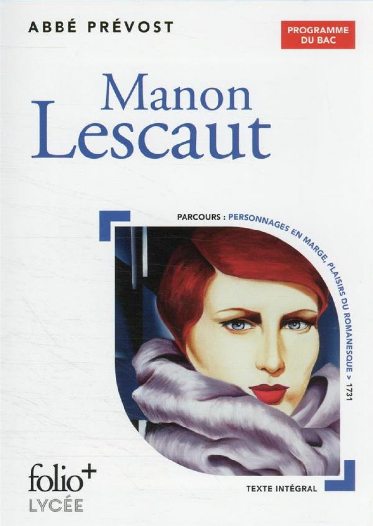 MANON LESCAUT - BAC 2023 - PREVOST ABBE - GALLIMARD