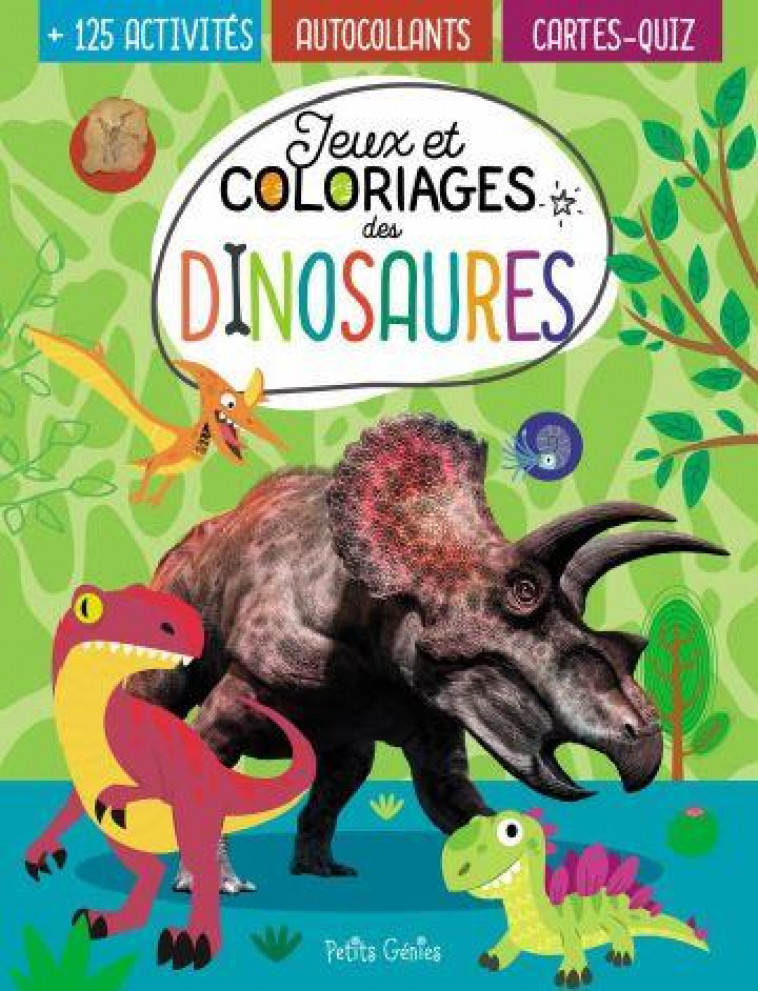 JEUX ET COLORIAGES DES DINOSAURES - HUYNH KIM - NC