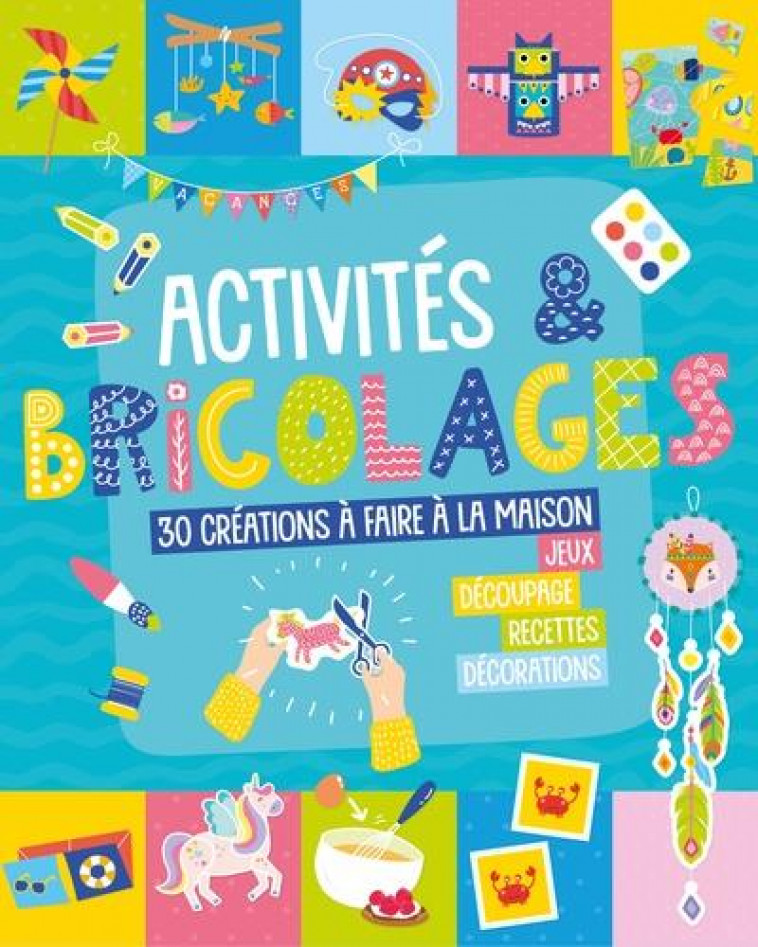 MON LIVRE D-ACTIVITES ET DE BRICOLAGE (COLL. MES LIVRES D-ACTIVITES) - IDEES BOOK CREATIONS - 1 2 3 SOLEIL