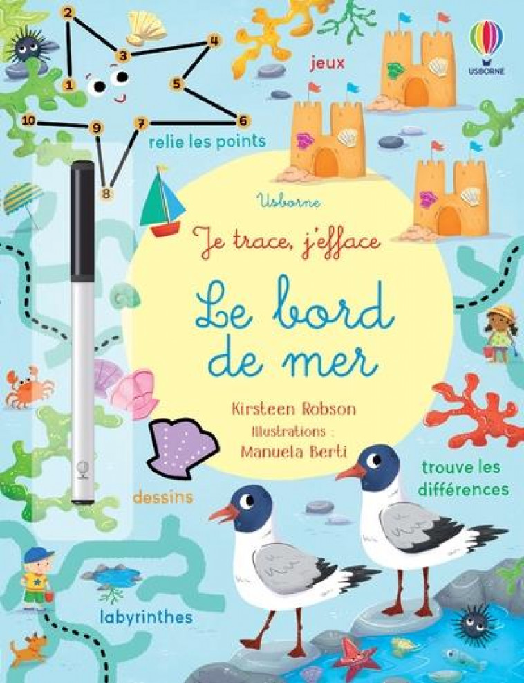 LE BORD DE MER - JE TRACE, J-EFFACE - ROBSON/BERTI - NC