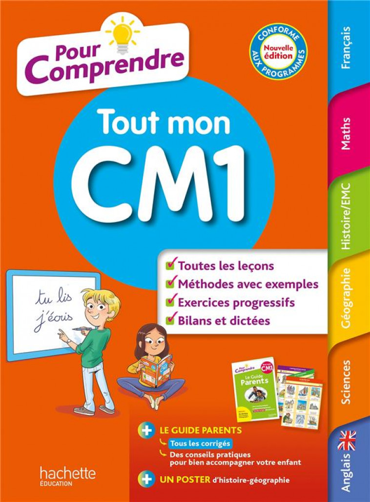 POUR COMPRENDRE TOUT MON CM1 - BREMONT/CHATELAIN - HACHETTE